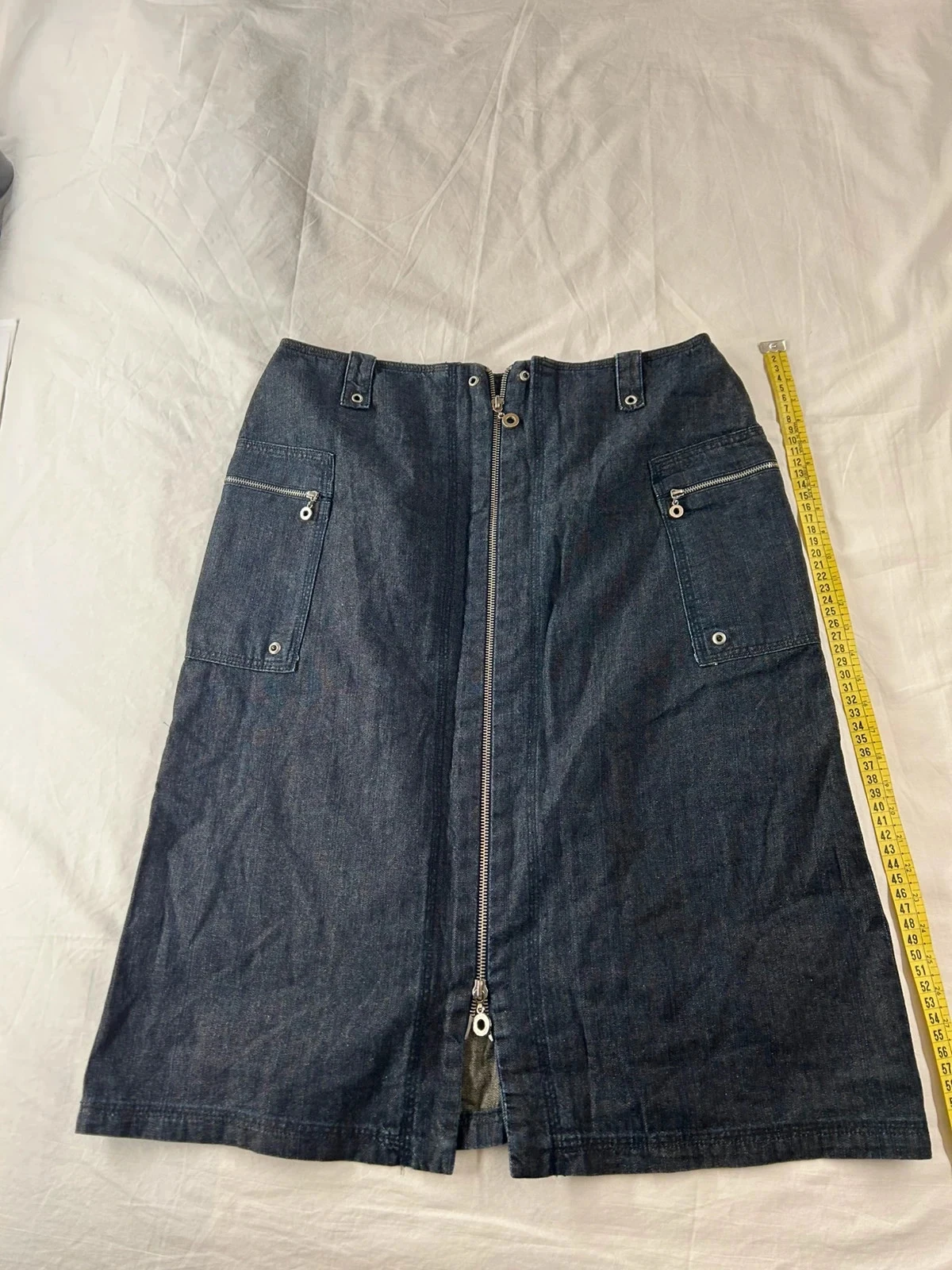 Jupe en jean noir camaïeu